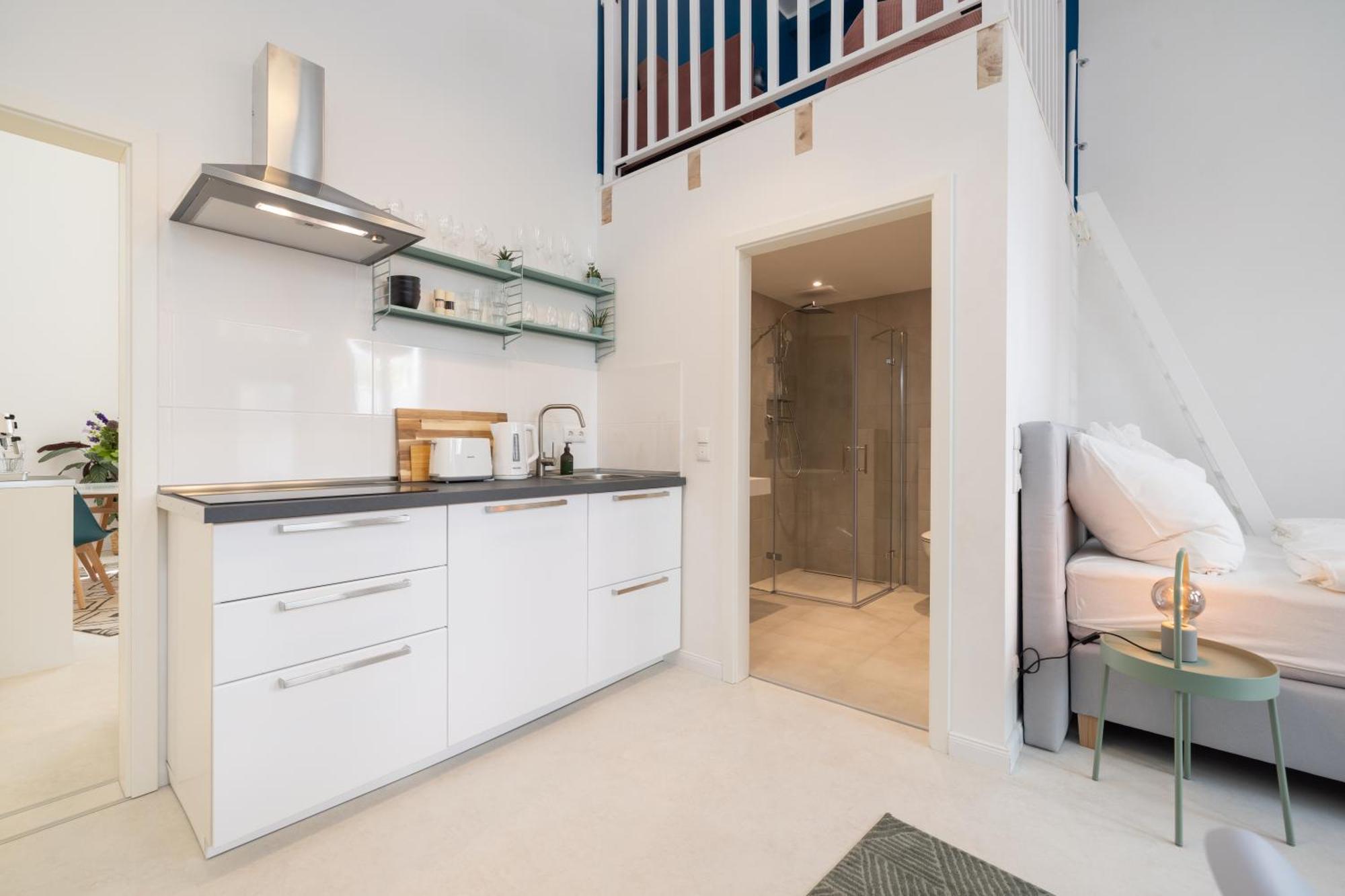 Great 2-room Loft With 2 Bathrooms And 2 Kitchen Berlino
